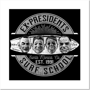 Ex Presidents Surf School Posters and Art